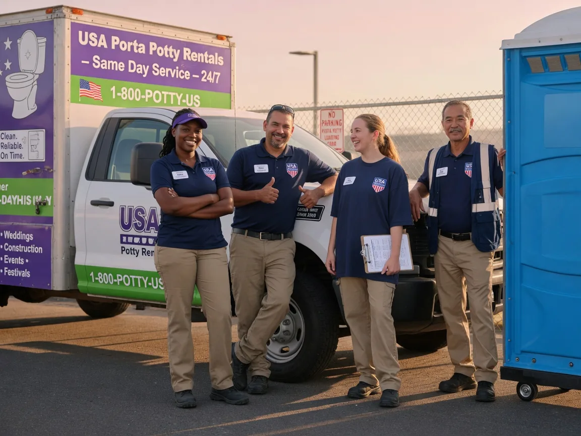 Porta Potty Rental company in Central City, PA